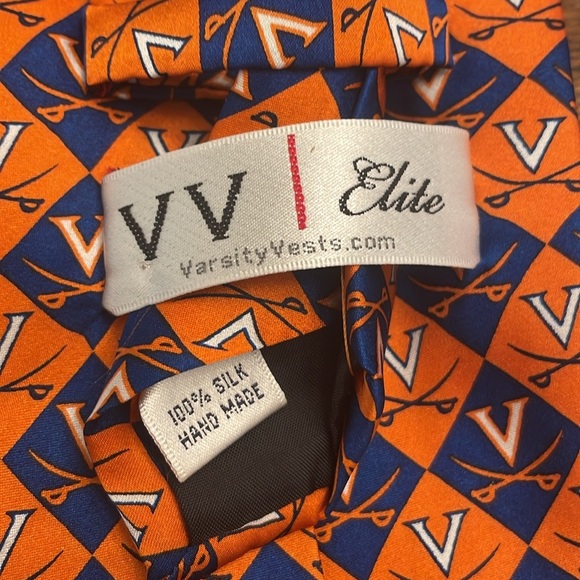 V V Elite (VarsityVests.com) Official University of Virginia tie. - Picture 4 of 4